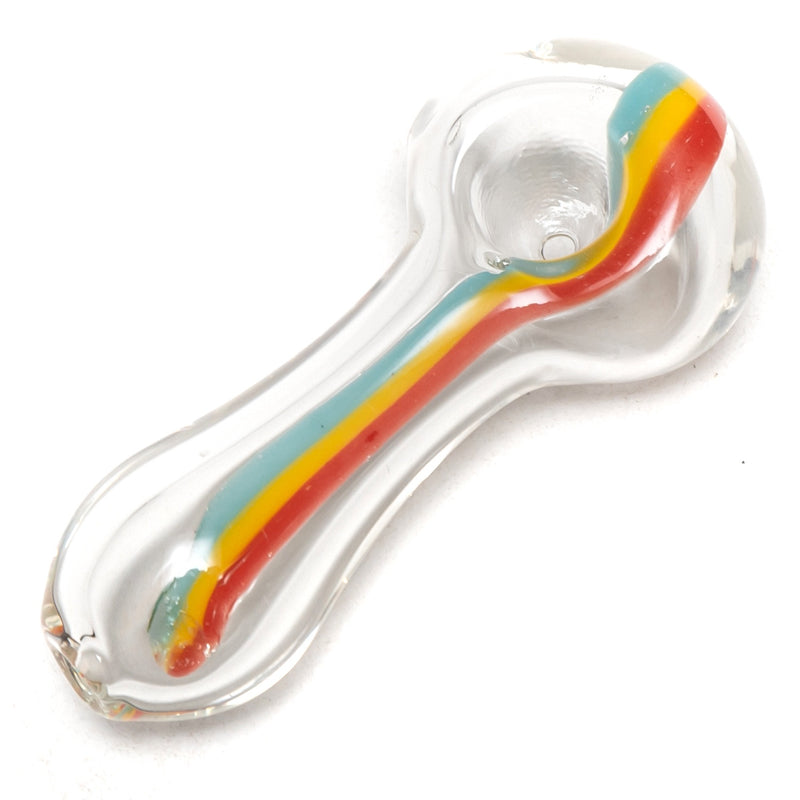 Shooters - Small Spoon - Multi Color Stripe - The Cave