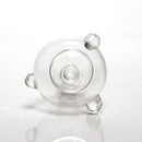 Shooters - 12" Diamond Base Beaker - Shower Head - Milky Green - The Cave