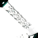 Shooters - 17" Multi Ice Pinch Beaker - Teal - The Cave