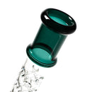 Shooters - 17" Multi Ice Pinch Beaker - Teal - The Cave
