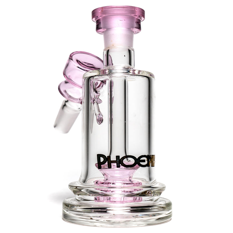 Phoenix Star - Straight Can Ashcatcher - Circ - 14mm 45° - Pink - The Cave
