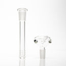 Shooters - 12" Diamond Base Beaker - Shower Head - Pink Accent - The Cave