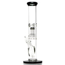 Shooters - 14" Shower Head Straight - Black - The Cave