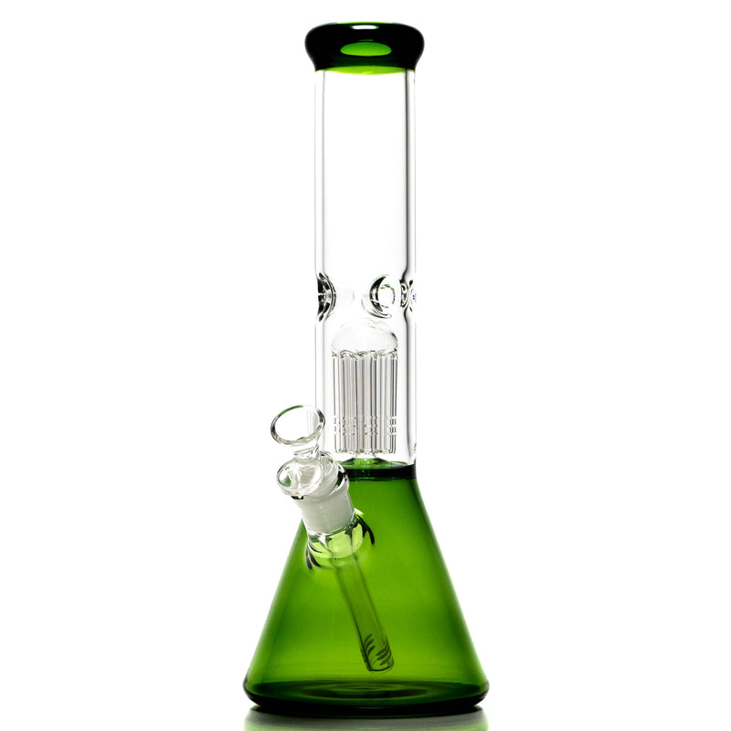 Shooters - 14" 8 Arm Tree Beaker - Green - The Cave