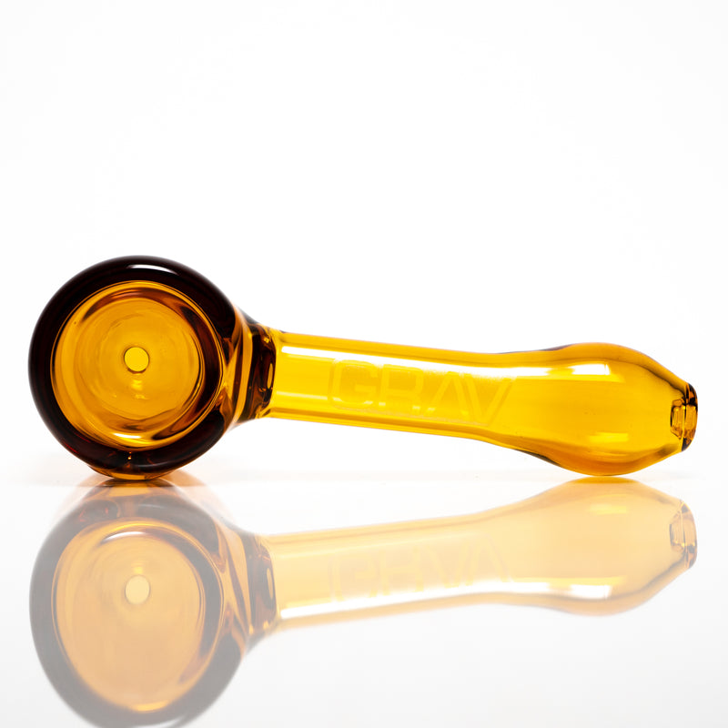 Grav Labs - Hammer Hand Pipe - Amber - The Cave