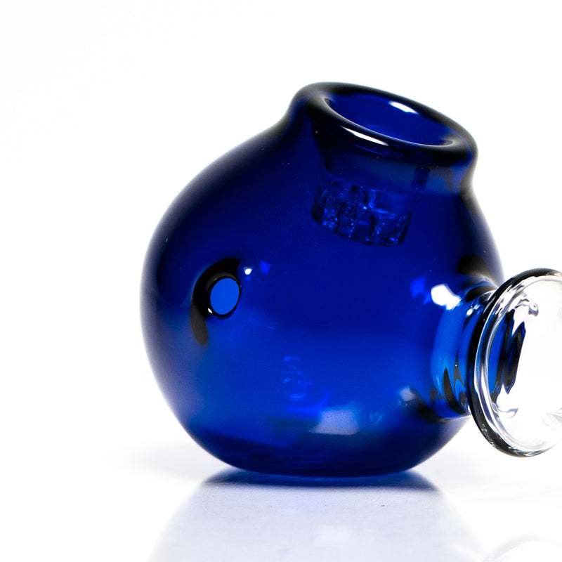 Shooters - Orb Honeycomb Spoon Pipe - Blue - The Cave