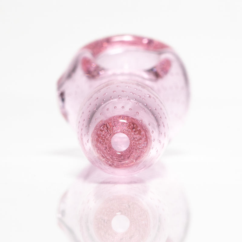 Shooters - 4" Air Bubble Spoon Pipe - Pink - The Cave