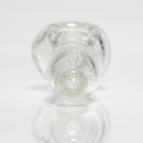 Shooters - 4" Air Bubble Spoon Pipe - Clear - The Cave