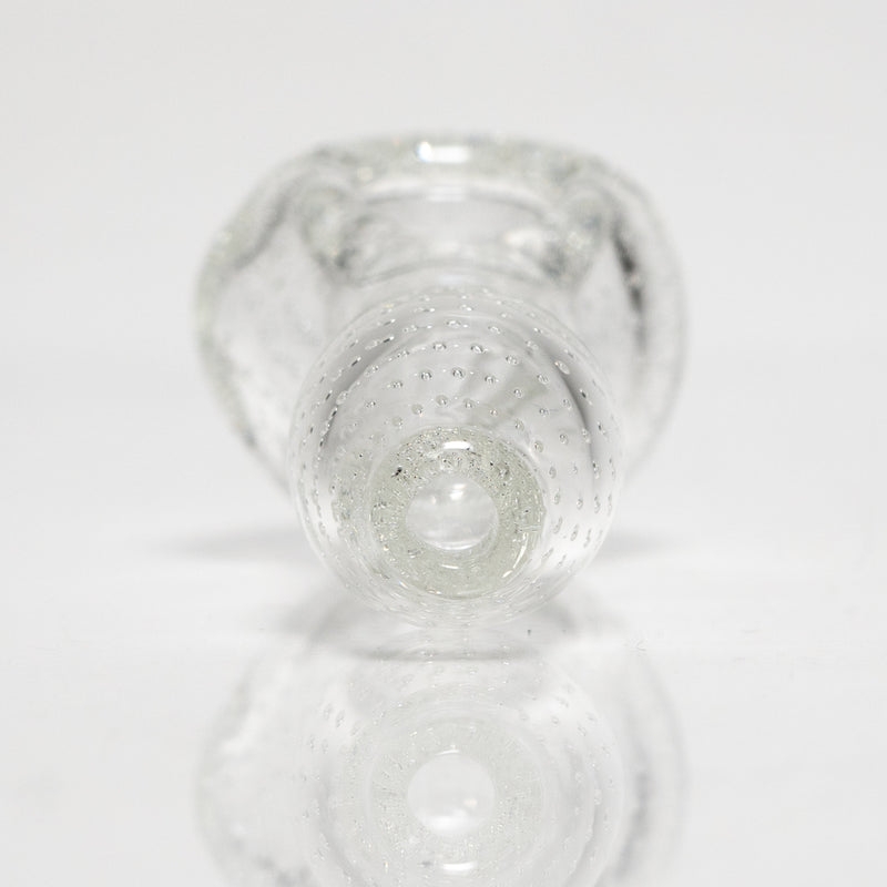 Shooters - 4" Air Bubble Spoon Pipe - Clear - The Cave