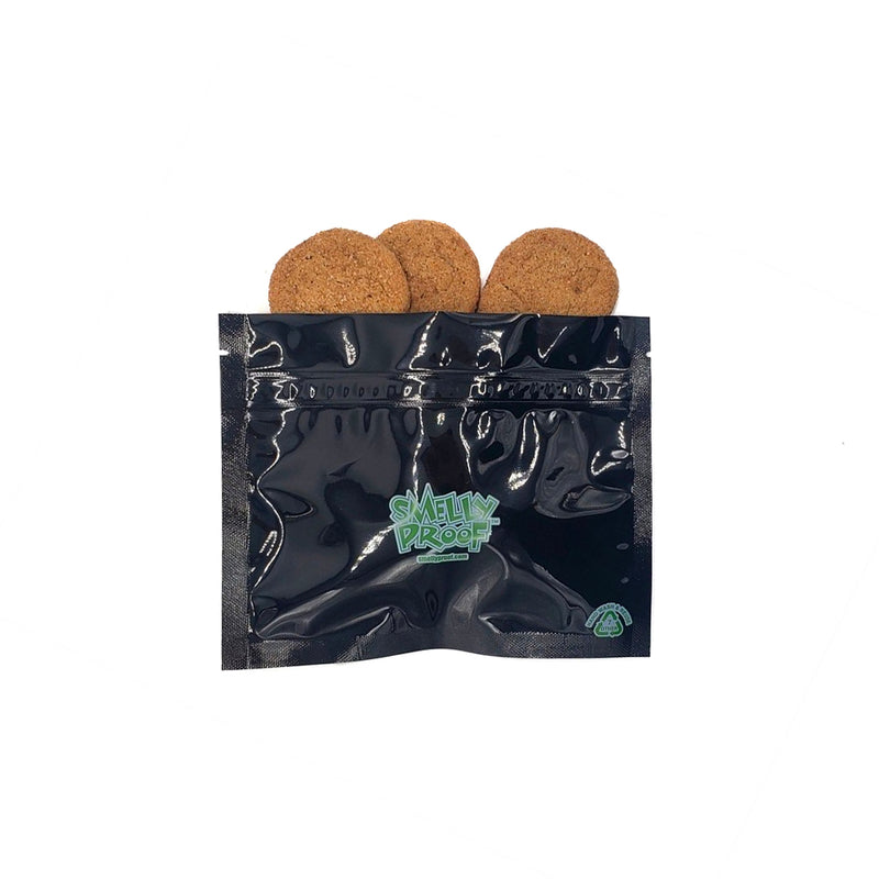 Smelly Proof - Small Bag - Black - 100 Pack - The Cave