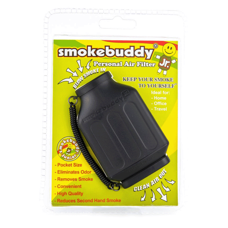 Smoke Buddy - Junior - Black - The Cave