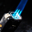Vector X Sovereignty - Warcraft - Quad Flame Torch Lighter - Matte Black - The Cave