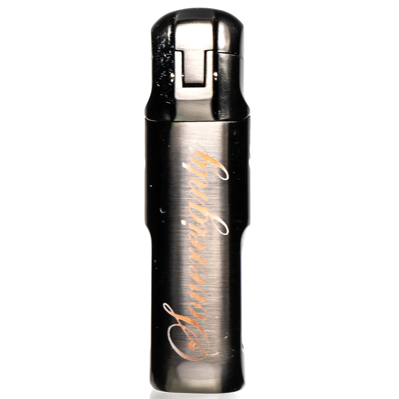 Vector X Sovereignty - Torpedo - Quad Flame Torch Lighter -  Gun Metal - The Cave