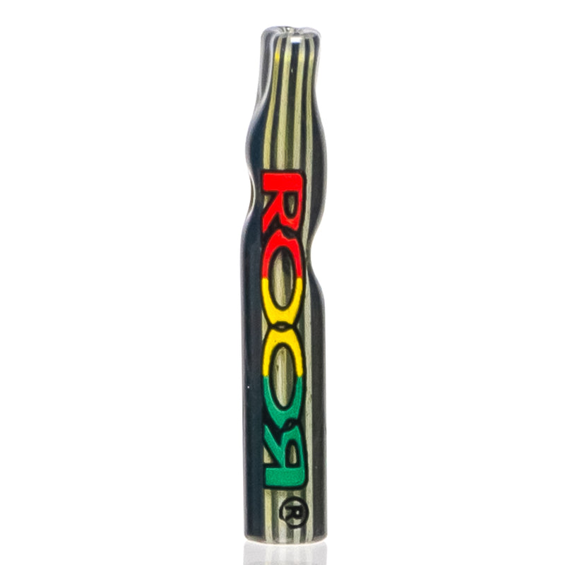 ROOR - Custom Tips - Flat Tip - Sparkle Black & Yellow Linework