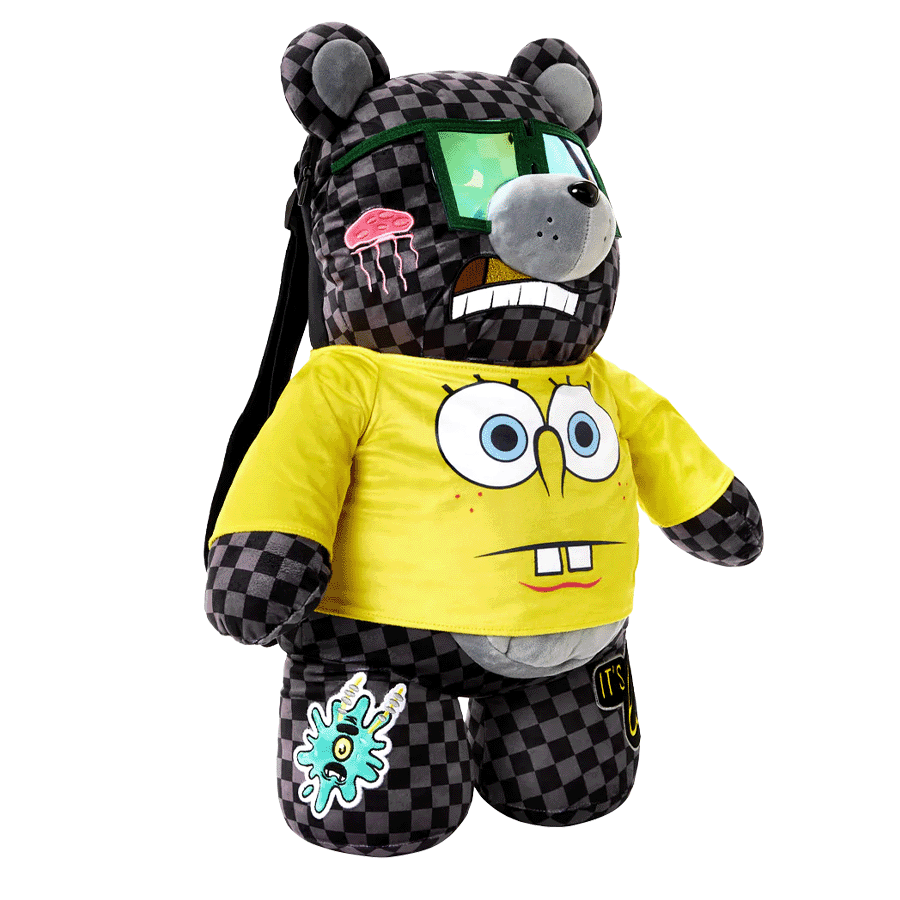 Sprayground 148 Spongebob Money Bear Backpack The Cave