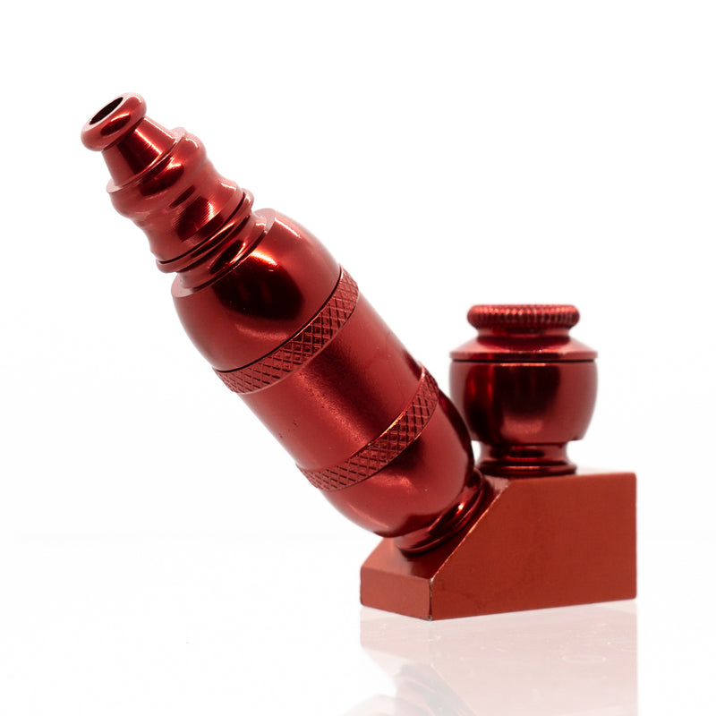 Metal Pipe - Stand Up - Double Chamber - Red - The Cave