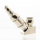 Metal Pipe - Stand Up - Double Chamber - Nickel - The Cave