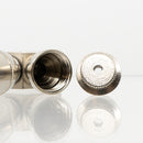 Metal Pipe - Stand Up - Double Chamber - Nickel - The Cave