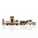 Metal Pipe - Stand Up - Double Chamber - Nickel - The Cave