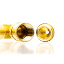 Metal Pipe - Stand Up - Triple Chamber - Brass - The Cave