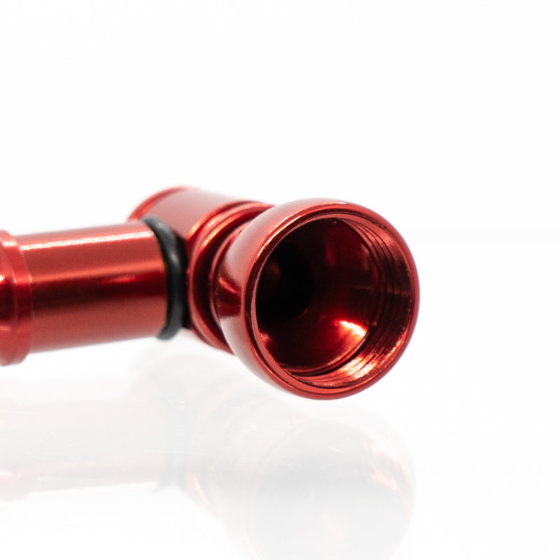 Metal Pipe - Standard - 2" - Red - The Cave