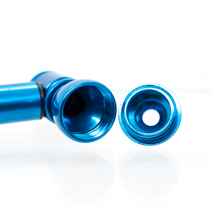 Metal Pipe - Standard - 3.5" - Blue - The Cave