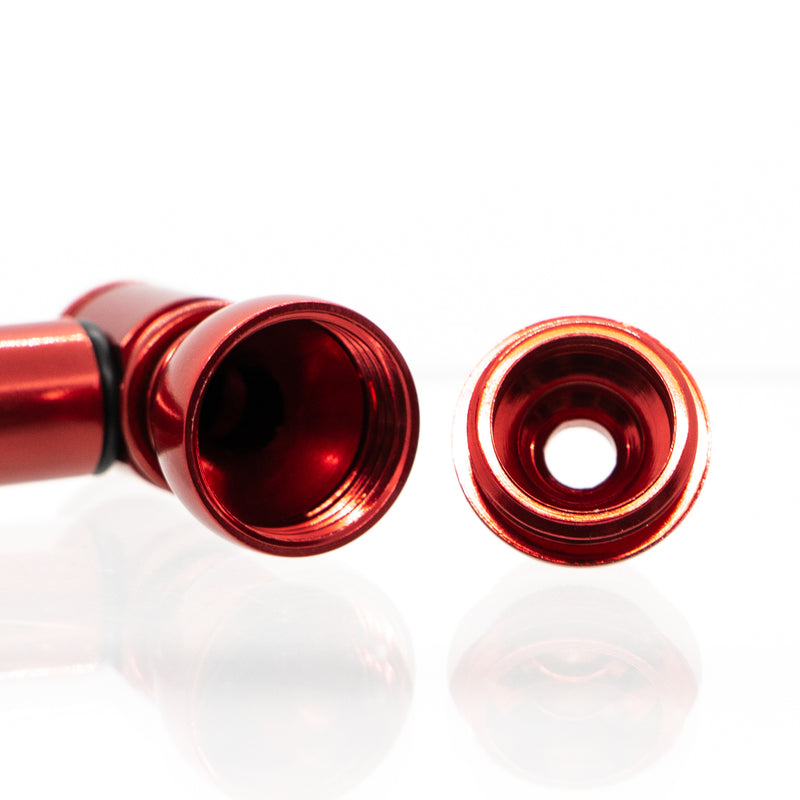 Metal Pipe - Standard - 3.5" - Red - The Cave