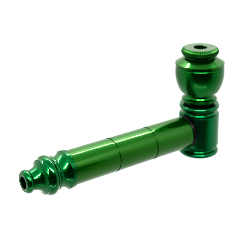 Metal Pipe - Standard - 3.5" - Green - The Cave