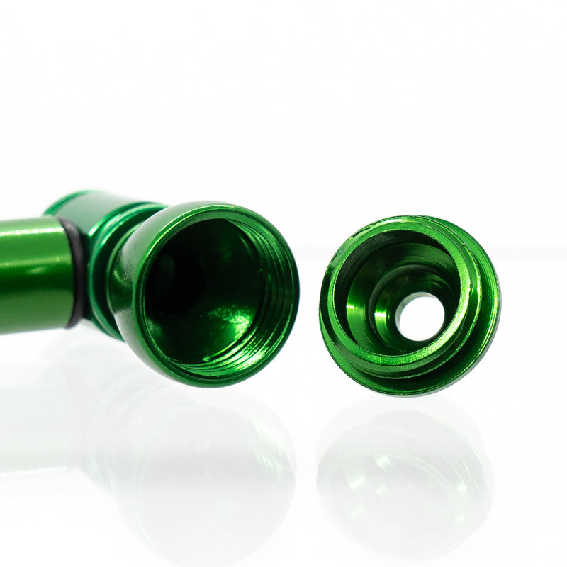 Metal Pipe - Standard - 3.5" - Green - The Cave