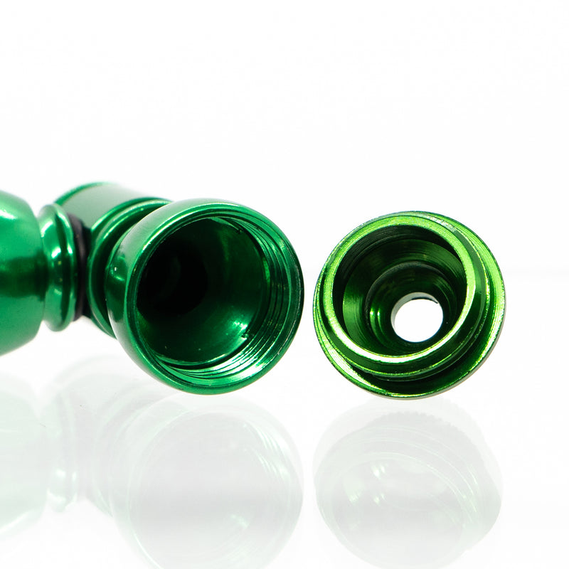 Metal Pipe - Standard - Double Chamber - Green - The Cave