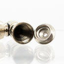 Metal Pipe - Standard - Double Chamber - Nickel - The Cave