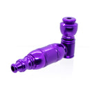 Metal Pipe - Standard - Double Chamber - Purple - The Cave