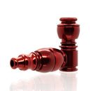 Metal Pipe - Standard - Single Chamber - Red - The Cave
