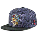 Grassroots - Stanley Mouse Easy Rider Never Summer Gray Rose Snapback Hat - Small/Medium - The Cave