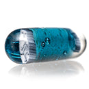 Steve H Glass - Artist Series Pillar - Ripndip Cat - Blue Stardust - The Cave