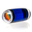 Steve H Glass - Artist Series Pillar - Rainbow Wag - Cobalt - The Cave