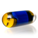 Steve H Glass - Artist Series Pillar - Wu-Tang - Cobalt - The Cave