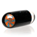 Steve H Glass - Artist Series Pillar - Blue & Orange Rewig - Galaxy - The Cave