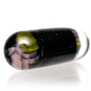 Steve H Glass - Artist Series Pillar - Baby Yoda - Galaxy - The Cave