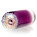 Steve H Glass - Artist Series Pillar - Classic Rainbow Mandala - Amethyst - The Cave