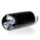 Steve H Glass - Artist Series Pillar - Black & White Monogram - Galaxy - The Cave