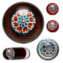 Steve H - Premium Series Slurper Set - 5 Piece - Pinwheel Mandala - Dragons Blood - The Cave