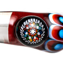 Steve H Glass - Dabber/Poker - Dot Stack & Opal - Pomegranate - The Cave