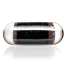 Steve H Glass - Artist Series Pillar - Blue & Orange Mandala - Galaxy - The Cave