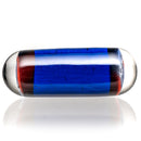 Steve H Glass - Artist Series Pillar - Stealie - Cobalt - The Cave