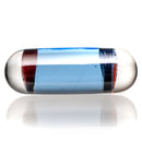 Steve H Glass - Artist Series Pillar - Stealie - Blue Dream - The Cave