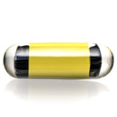 Steve H Glass - Artist Series Pillar - Marvin in Space - UV Illuminati - The Cave