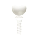 Takoda Madrona - Terp Screw Set - Long Barrel - White - The Cave