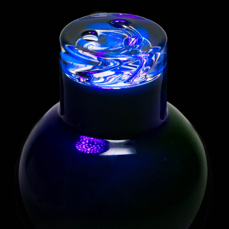 Terroir - 3 Hole Spinner Cap - Evergreen w/ UV Blue V - The Cave