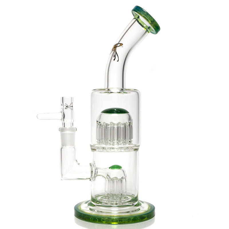 Toro - Double Micro - 7/13 - Transparent Green w/ Green Stardust - The Cave